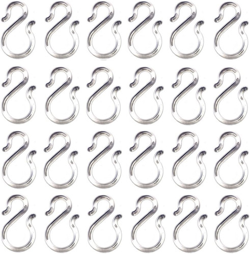24pcs1 clear plastic punch - plastic,