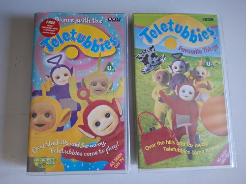 Teletubbies vhs tapes - vhs, tapes,