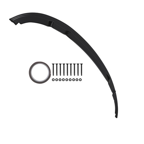Front bumper extension lip for - extension,