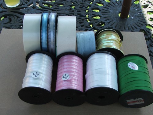 Job lot ribbon floral - 10,