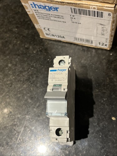 Ncn120a hager 20amp type - ncn120a,