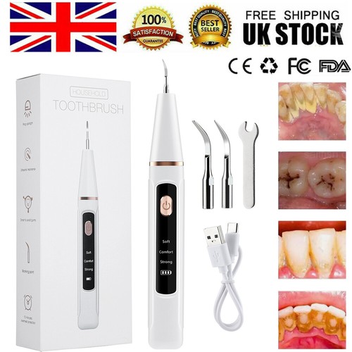Ultrasonic tooth cleaner - tooth,