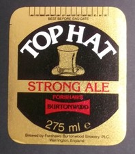 New Beer label Top Hat Strong