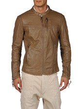 DIESEL LOYD LEATHER JACKET