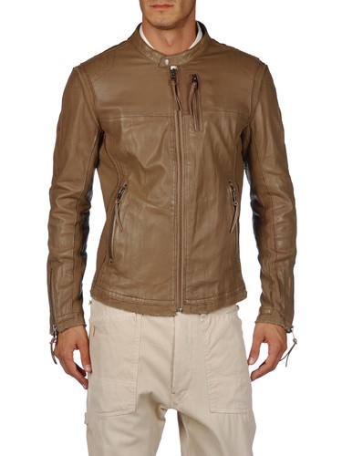 Diesel loyd leather jacket - loyd,