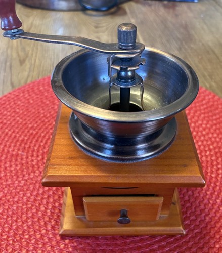 Vintage hand crank coffee - vintage,