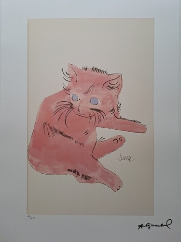 Andy warhol signed lithograph - warhol,