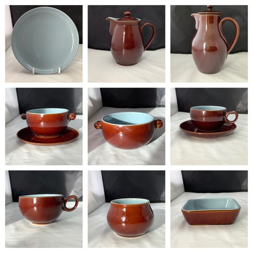Denby homestead blue - denby, brown