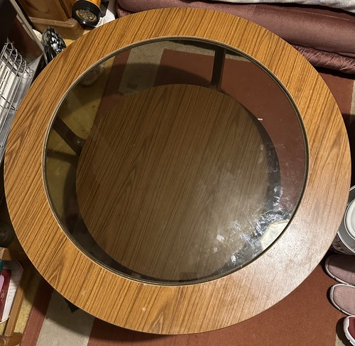 Mid century round - coffee, table