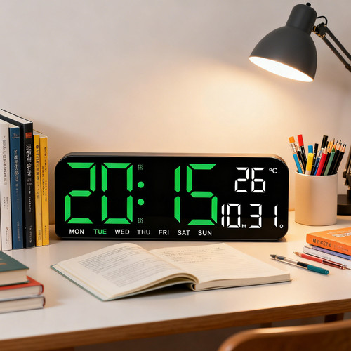Led digital alarm - clock, with
