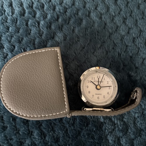 Vintage travel alarm - clock, in