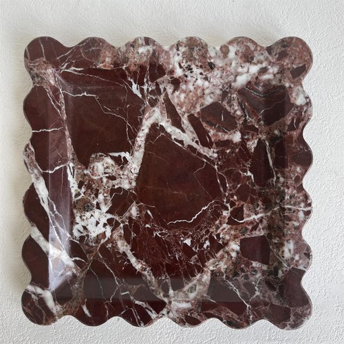 Vintage natural marble tray - vintage,