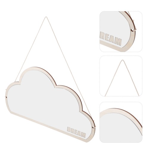 Cloud shape mirror wall decor - cloud,