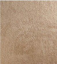 Beige Marl Teddy Throw