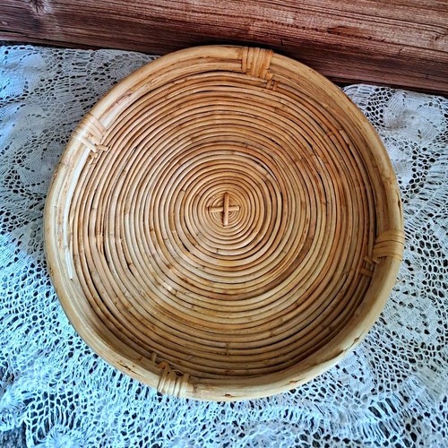 Hand woven round - hand, rattan