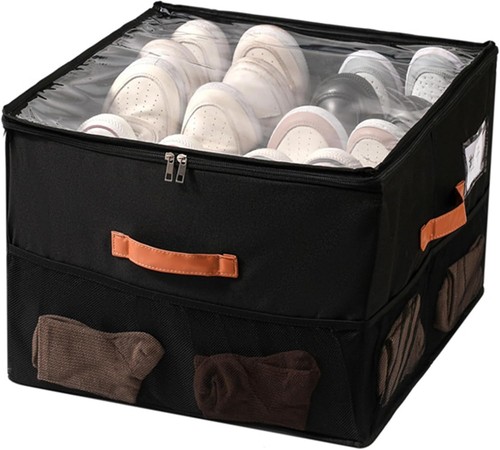 Shoe organizer box with - shoe,