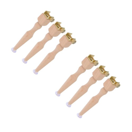6pcs wooden embroidery table - 6pcs,