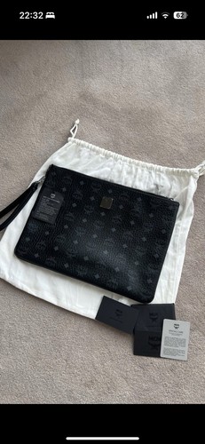 Mcm zip pouch visetos - pouch,