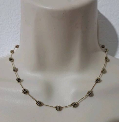 Monet gold tone chain necklace - monet,