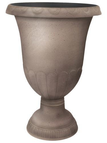 Plastic classic urn planter - plastic,