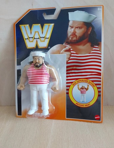 Wwe mattel retro tugboat wave - mattel,