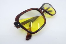 Vintage 60s acetate half-mirrored driving sunglasses 135mm England