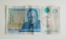 AK47 5 pound note