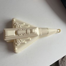 Vintage Space Rocket plastic