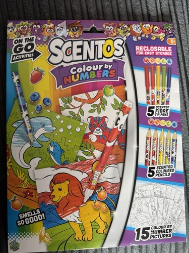 Scentos colour numbers set - colour,