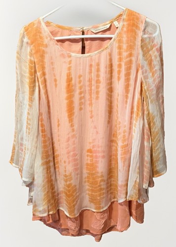 Soft surroundings coral tie - soft,