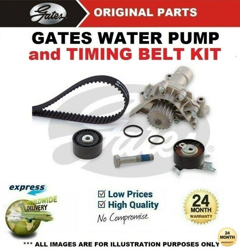 Gates water pump - water, timing