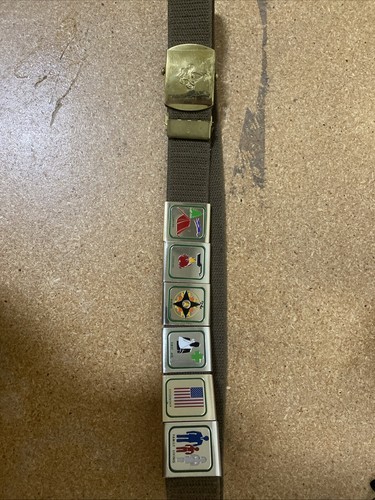 Vintage boy scout belt - scout,