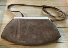 Vintage Brown Suede Small Bag