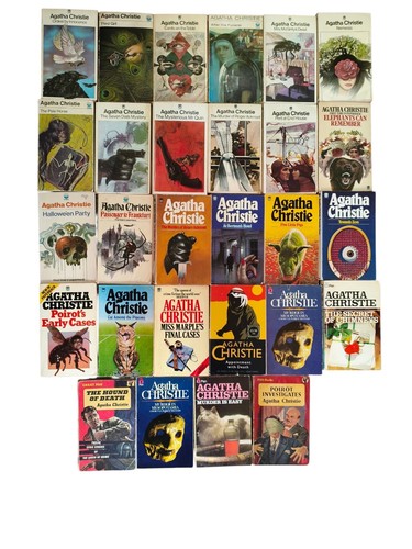 Agatha christie vintage - x,
