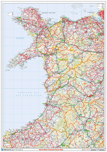 North wales postcode - north,
