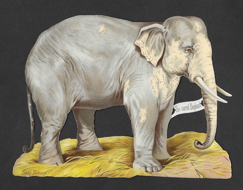 K84 sacred elephant 8in - k84,
