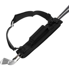 Lightweight Club Carry Bag Mini Golf Club Bag with Adjustable Strap, Black
