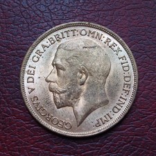 George V 1919 bronze penny