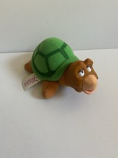 Rare Vintage The Swan Princess Turtle 1994 Nest Productions Rubber Face 6" Plush