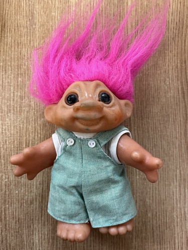 Vintage 1984 troll figure - vintage,