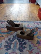 VINTAGE WOODEN COFFIN BLOCK