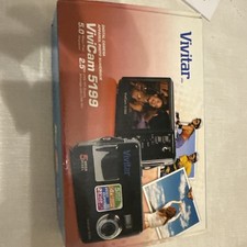 WORKING  " VIVITAR VIVICAM 5199 " DIGITAL CAMERA + MANUAL / CHARGER / LEADS / CD