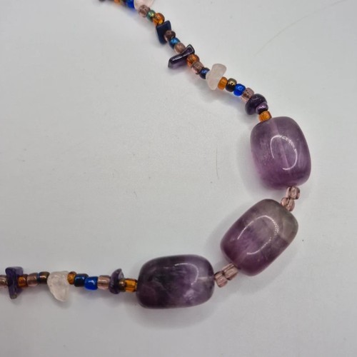 Amethyst polished gemstones - amethyst, &