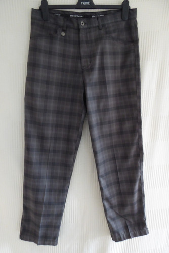 Dunlop mens grey multi check - mens, grey/multi