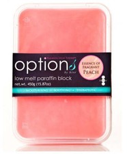 Hive Peach Paraffin Wax Block