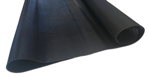 Ribbed rubber matting anti - ribbed,