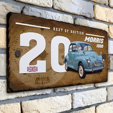 Morris Minor House Number