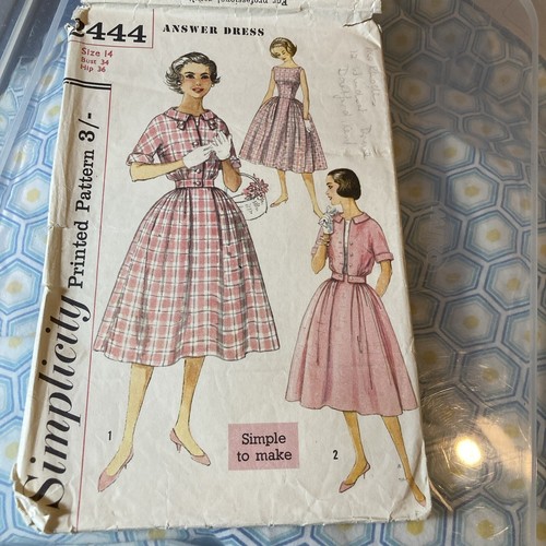 Vintage 50s simplicity - , dress