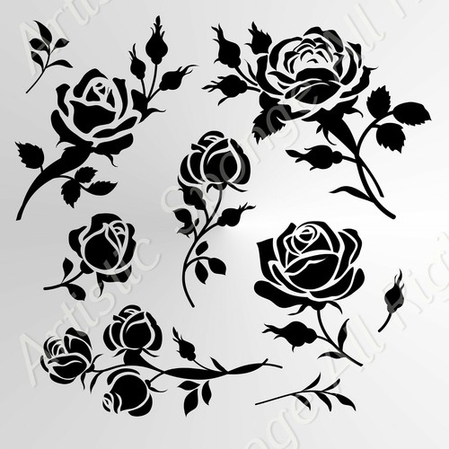 Set roses a3 - set,