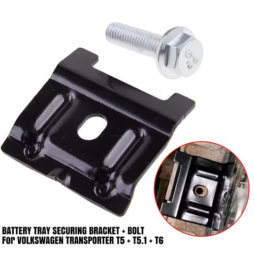 Battery tray securing bracket - battery,